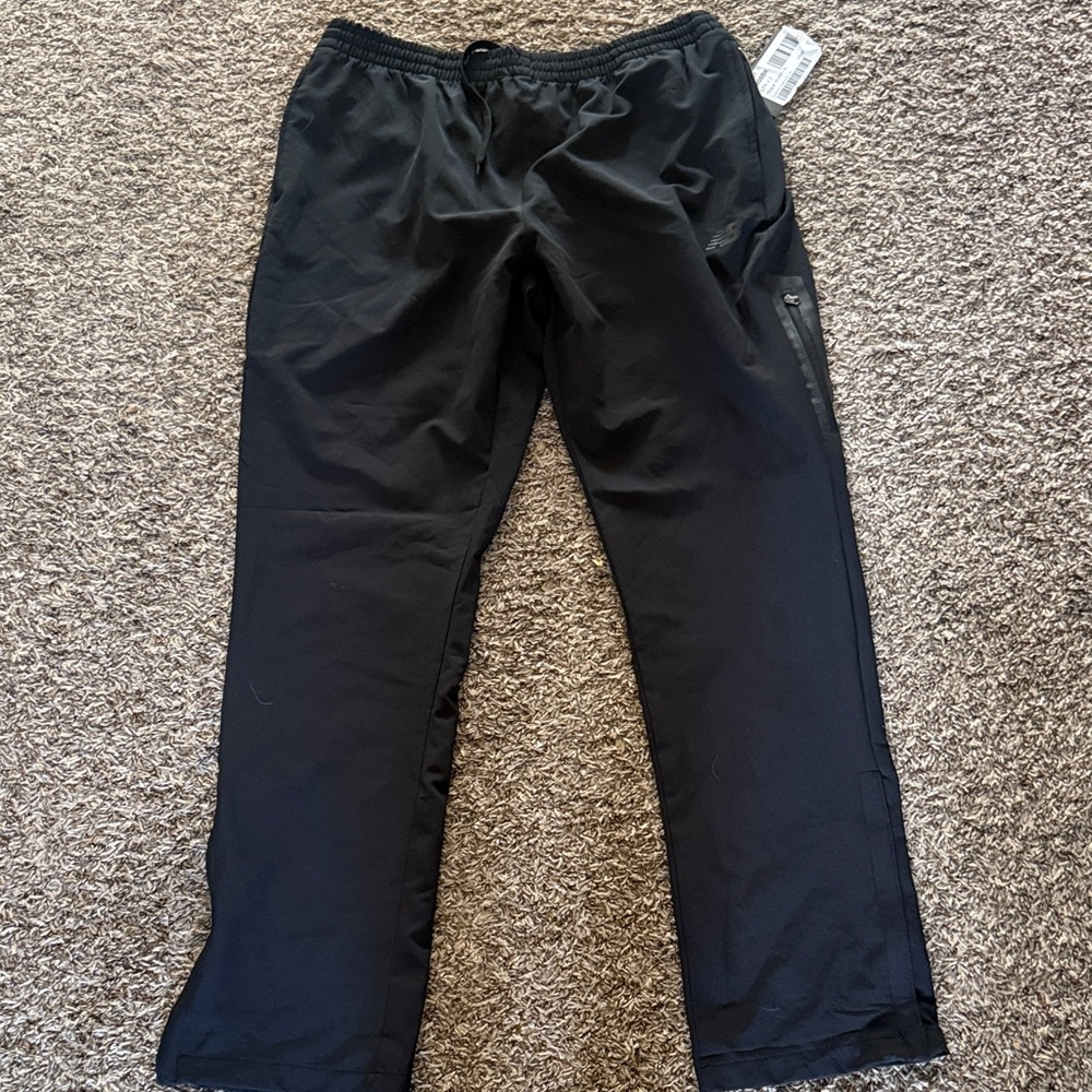 New Balance Black Track Pants
